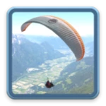 paragliding live wallpaper android application logo